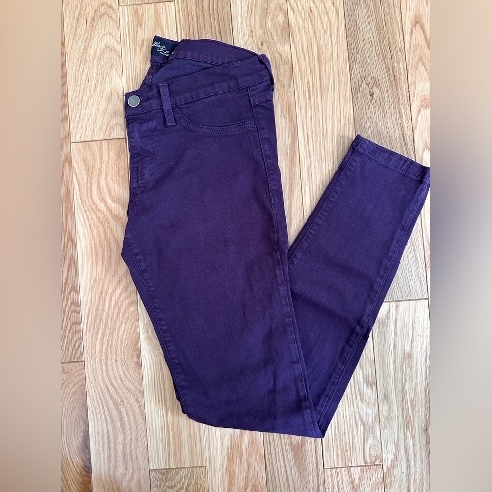 Plum Skinny Jean